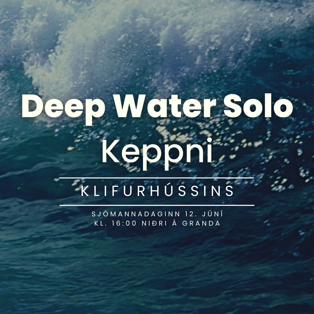 Deep Water Solo Keppni(3)